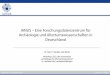 IANUS – Eine Forschungsdatenzentrum für Archäologie und … › attachments › download › 445 › 2012... · verantwortungsvollen Datenmanagements und der Nachnutzbarkeit von