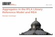 Aggregates in the IFLA Library Reference Model and RDA Iseminger PCC OpCo.pdfAggregates in the IFLA Library Reference Model and RDA. Damian Iseminger. LIBRARY SERVICES 2 What is an