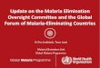 Update on the Malaria Elimination Oversight Committee and the … › malaria › mpac › mpac-october2018... · South Africa 22517 +18194 On track to achieve 0 cases by 2020 Somewhat