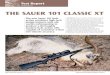 THE SAUER 101 CLASSIC XT - OSA AUSTRALIA › media › 15725 › sauer... · THE SAUER 101 CLASSIC XT THe firm of J.P Sauer & Sohn was founded in the famed Suhl Thuringa region of