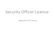 Security Officer Licence - Singapore Police Force · SINGAPORE CITIZEN Male @ Female 03/03/1983 Office Tel Number Hame Tel Number @ Mobile Number . AppJicent's Address Address Type