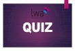 Welcome to the Quiz 2020.pdf · 2020-04-30 · QUIZ. Round 1 Odd one out Round 2 TV & Film Round 3 Anagrams food Round 4 Before they were famous Round 5 General Knowledge. Round 1