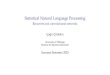 Statistical Natural Language Processing - Recurrent and ...DeepANNs RNNs CNNs Whydeepnetworks? • Wesawthatafeed-forwardnetworkwithasinglehiddenlayerisauniversal approximator •