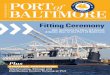 SEPTEMBER/OCTOBER 2018 Fitting Ceremony - Maryland Port Administration … of Baltimore Magazines/POBSeptOct2… · BalTerm employee for 15 years Our facilities and the employees