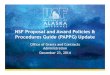 NSF Proposal and Award Policies & Procedures … › ogca › NSF-UG-Update.pdfNSF Proposal and Award Policies & Procedures Guide (PAPPG) Update Office of Grants and Contracts Administration