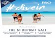 So much to share THE $1 DEPOSIT SALE · 2016-06-30 · 2017: 17 Mar, 9^ Jul, 12^ Nov Quad share pp from* Twin share pp from* Interior Oceanview Interior Oceanview Balcony Suite NOW