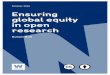 Ensuring global equity in open research · Cite this as: Bull, Susan (2016) Ensuring global equity in open research. Wellcome Trust