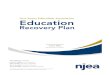 New Jersey Education Association Education...New Jersey Education Association Education Recovery Plan – 1 Section header Teaching and learning under COVID-19 was a strong reaction