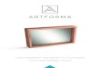 User/installation manual of LED-illuminated mirror with ... WoodenFram… · on the wall are the same 9. In order to ensure that the mirror is ﬁxed stably, check whether L-hooks