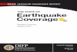 Earthquake Coverage - National Association of … › documents › topic_earthquake...2006/06/02  · ¾Those able to obtain earthquake insurance must still “self-insure” to a