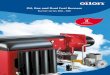 Oil, Gas and Dual Fuel Burners1 Oilon oil, gas, and dual fuel burners are fully automatic, safe, and reliable. The design and manufacturing of the burners is based on economy, safety,