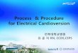 Process & Procedure for electrical cardioversion and Procedure... · 2017-06-22 · 2) Synchronization(+) : 심전도에서 QRS 군을 감지하 고 전기적 충격을 주는 것