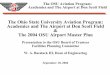 The Ohio State University Aviation Program: Academics and The · PDF file 2008-03-28 · The OSU Aviation Program: Academics and The Airport at Don Scott Field History of the OSU Aviation