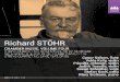 RICHARD STOEHR IN PHILADELPHIA by Kristina Wilson › TOCC0536Booklet.pdf · 3 Translation by Hedi Stoehr Ballantyne (1927–2018), Richard Stoehr’s daughter. 8 from his thematic