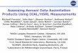 Assessing Aerosol Data Assimilation Products …...Ang. Expo. Aerosol Depol Extinction GEOS-5 Lidar Ratio Aerosol Depol (532 nm) Backscatter Ang. Expo. (1064/532) DIAL/HSRL ~2000 km