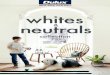 whites neutrals · and undercoat in one. Doors, Windows & Trim Dulux Aquanamel® A water based interior and exterior enamel that is non yellowing and dries to a hard wearing finish