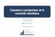 Coyuntura y perspectivas de la economía colombiana...13 de febrero de 2020 Fuente: FED. CME FedWatch Tool Las proyecciones del FOMC para diciembre sugieren estabilidad de la tasa