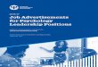 Job Advertisements for Psychology Leadership Positions: 2015-17 · 2020-06-14 · JOB ADVERTISEMENTS FOR PSYCHOLOGY LEADERSHIP POSITIONS 2015-17 AMERICAN PSYCHOLOGICAL ASSOCIATION