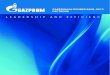 GAZPROM IN FIGURES 2008–2012 FACTBOOK...OAO GAZPROM Gazprom in Figures 2008—2012. Factbook 4 MACROECONOMIC DATA Indicator * Measure As of and for the year ended December 31, 2008