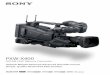 PXW-X400 - marcotec-shop.de · Sony PXW-X400 Wireless ENG Workflow For maximum flexibility, Sony’s XDCAM® wireless solutions also support conventional MPEG-TS streaming. This means