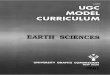 UGC · CURRICULUM EARTH SCIENCES UNIVERSITY GRANTS COMMISSION NEW DELHI 2001 . University Grants Commission Printed in December 2001 Printed and Published by Shri Prem Vanna, Sr