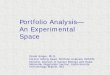 Portfolio Analysis— An Experimental Spacedpcpsi.nih.gov/.../CoC-111609-Singer-PortfolioAnalysis.pdfPortfolio Analysis— An Experimental Space Dinah Singer, Ph.D. Former Acting Head,
