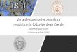 Variable nominative anaphora resolution in Cabo-Verdean Creolesites.utexas.edu/lsrl50/files/2020/07/Riccelli-handout.pdf · Cabo-Verdean Creole (CVC) –Kriolu –Língua berdiana