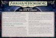 Campaign Guide THE PATH TO CARCOSA · campaign instruct the players to “Mark one Doubt” or “Mark one Conviction” in their Campaign Log. This is done by filling in one of the