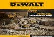 POWER TOOL ACCESSORIES 2018 ACCESSORIES 2018€¦ · Product Development Through extensive and continuous field research, ... 41485 DEWALT Accessories Catalogue UK_AW.indd 10-11 04/05/2018