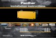 Provided by: Panther manuals/Panther...¢  Panther. Installation instructions. ReceiversPN-RX-MN5 (PN-R8-1)