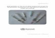 WHO guideline on the use of safety-engineered …...1 WHO/HIS/SDS/2015.5 WHO guideline on the use of safety-engineered syringes for intramuscular, intradermal and subcutaneous injections