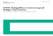 HPE Edgeline Converged Edge Systems business white paper · use case would create problems in terms of data center space, energy consumption, complexity, purchase cost, deployment