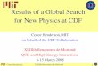 Results of a Global Search for New Physics at CDFmoriond.in2p3.fr/QCD/2008/MondayAfternoon/Henderson.pdf · Bump Hunter Search for narrow resonances in invariant masses Define a search