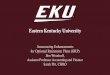 Eastern Kentucky University...Eastern Kentucky University Total fees paid over lifetime by typical worker Salary when worker starts saving at age 25 and retires at age 67: $30,502