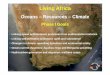 Oceans – Resources – Climateinkaba.aeon.org.za/publications/workshops/workshop... · Tswaing Crater Lake – Modern lake environment Acacia Broadleaved trees and bushes Characterisation