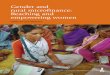 Gender and Rural Microfinance: Reaching and Empowering Women · 2019-10-17 · Increasing empowerment: Rural microfinance, non-financial services, participation and macro-level strategies