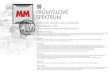 PRŮMYSLOVÉ SPEKTRUM · PRŮMYSLOVÉ SPEKTRUM Věrohodnost & Čtenost MM Průmyslové spektrum je nejčtenější tuzemský strojírenský časopis (zdroj: Výzkum decision-makers