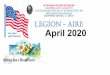 4000 SARATOGA AVENUE LEGION - AIRE April 2020-03-26¢  VETERANS HELPING VETERANS AMERICAN LEGION LEGION