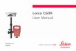 GS09 UserManual 237 Final - GEFOS Leica€¦ · Leica GS09 Product Brochure Leica GS09 Technical Data Sheet. GS09, Introduction 6 myWorld@Leica Geosystems () offers a wide range of