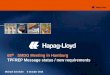 68th SMDG Meeting in Hamburg TPFREP Message status / …Oct 05, 2016  · 3 TPFREP 3.0 based on D.00B directory was developed by SMDG several years ago. Hapag-Lloyd started implementation