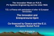 The Innovation and Entrepreneurial Spirit Co-financed by Greece …dasta.teiwest.gr/system/files/moke/Innoweek_On_RES... · 2020-06-17 · The Innovation Week on R.E.S. PV Systems