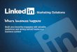 LinkedIn Recruiting Solutions “tagline” · LinkedIn Audience 360 Survey, Canada, January 2011 1 out of 3 Members have generated new business on LinkedIn and driven revenue growth