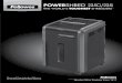225Ci/225i POWER SHRED POWER 225Ci/225i - Fellowes€¦ · Using cotton swab, wipe away any contamination from the paper sensors Dip cotton swab in rubbing alcohol AUTO 1 2 5C 2 5C