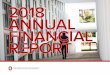 2018 ANNUAL FINANCIAL REPORT - Ohio State University · The Ohio State University Wexner Medical Center (“the Medical Center”) is one of the largest and most diverse academic