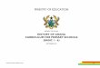 MINISTRY OF EDUCATION - GH StudentsThe understanding of this underpins the learning and teaching philosophies envisaged for this curriculum. Teaching Philosophy The philosophy of learning