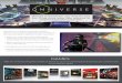 Virtuix Omniverse Brochure · esports style ﬁrst-person shooter Omni Arena. • Allow customers to preview and launch games from a VR interface. • Manage all your Omnis from a