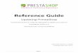 PrestaShop - Reference Guide - Updating PrestaShop - 110530beecommerce.ru/wp-content/pdf/PrestaShop-Updating_1.4.pdf · Page!1! Reference’Guide’ Updating!PrestaShop! Use!this!document!as!a!step4by4step!guide!to!update!yourstore!to!