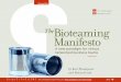 Y Save to disk [help Hide/Show menus The Bioteaming Manifesto · This is the key mission of Bioteaming: a painstaking review and analysis of the scientific lit-erature in search for