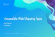 Accessible Web Mapping Apps - Recent Proceedings · 2018-03-28 · Accessible Web Mapping Apps: ARIA, WCAG and 508 Compliance, 2018 Esri Developer Summit Palm Springs -- Presentation,
