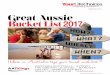 january 2017 Great Aussie Bucket List 2017...YourLifeChoices Great Aussie Bucket List 2017 January 2017 3 Contents 20 16 12 10 6 Nearly three-quarters of YourLifeChoices 220,000 members